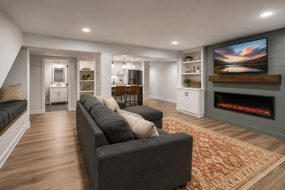 Basement finishing